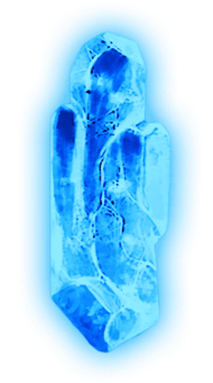 Cristal Kyber Bleu