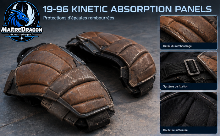 Protections d'épaules 19-96 Kinetic Absorption Panels