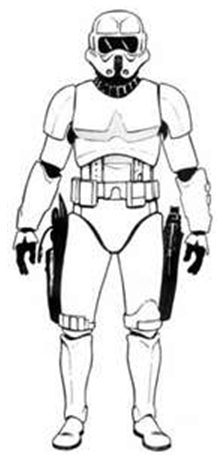 Armure de R.A.D.trooper complète