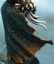 Cape en peau de dragon des mers