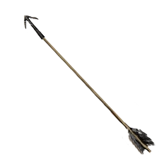 Flèche d'arc normal avec pointe de type harpon