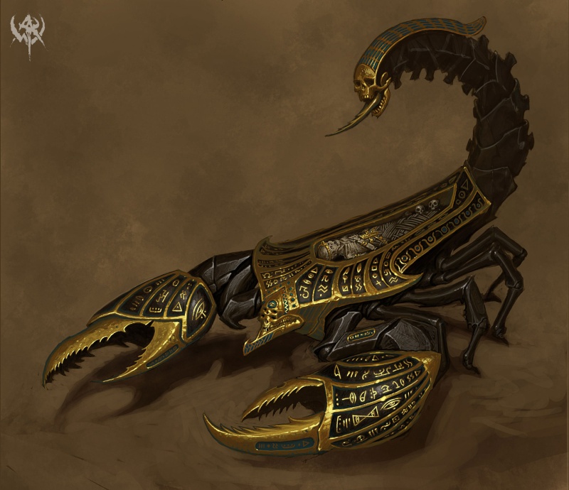 Scorpion des tombes de Khemri
